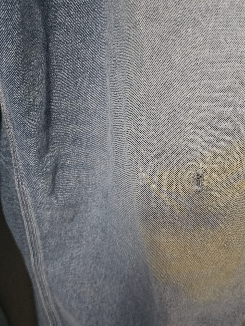 Light Wash Denim Overalls for Women - Relaxed Fit - Picture 6 of 8
